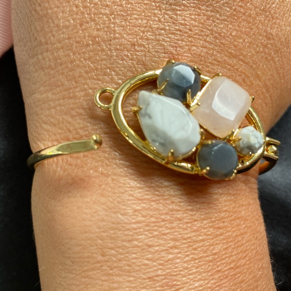 Kate Spade gem stone cuff bracelet - Picture 5 of 6
